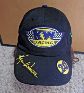 KW RACING autograph Ken Weaver baseball hat #20 signed Chevy racing cap NASCAR - Picture 1 of 5