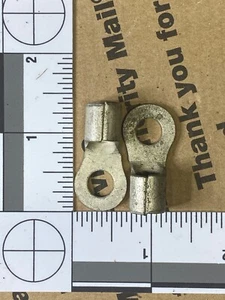 25 Ring Crimp Terminals (Size: 5/16"wire X 5/16" stud) HD Tinned Solid Copper - Bild 1 von 3