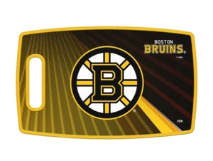 Boston Bruins Large 14.5" x 9" Hard Plastic Hockey Cutting Board Kitchen - Picture 1 of 1