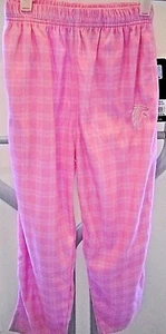 ATLANTA FALCONS PINK GIRLS CHILD LARGE SIZE 6X FLANNEL SLEEPWEAR PAJAMAS - Picture 1 of 3