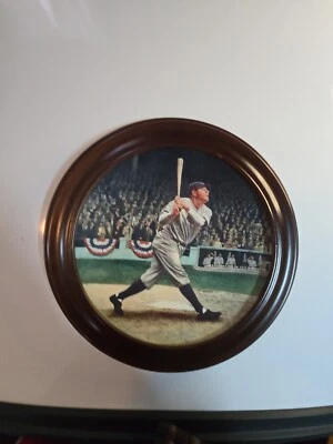 Vintage Babe Ruth The Called Shot Collector's Plate Legends Of Baseball - Image 1 of 3