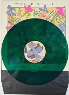 Wurld Series What’s Growing LP Album vinyl record limited green 2021 indie rock - Image 1 of 4