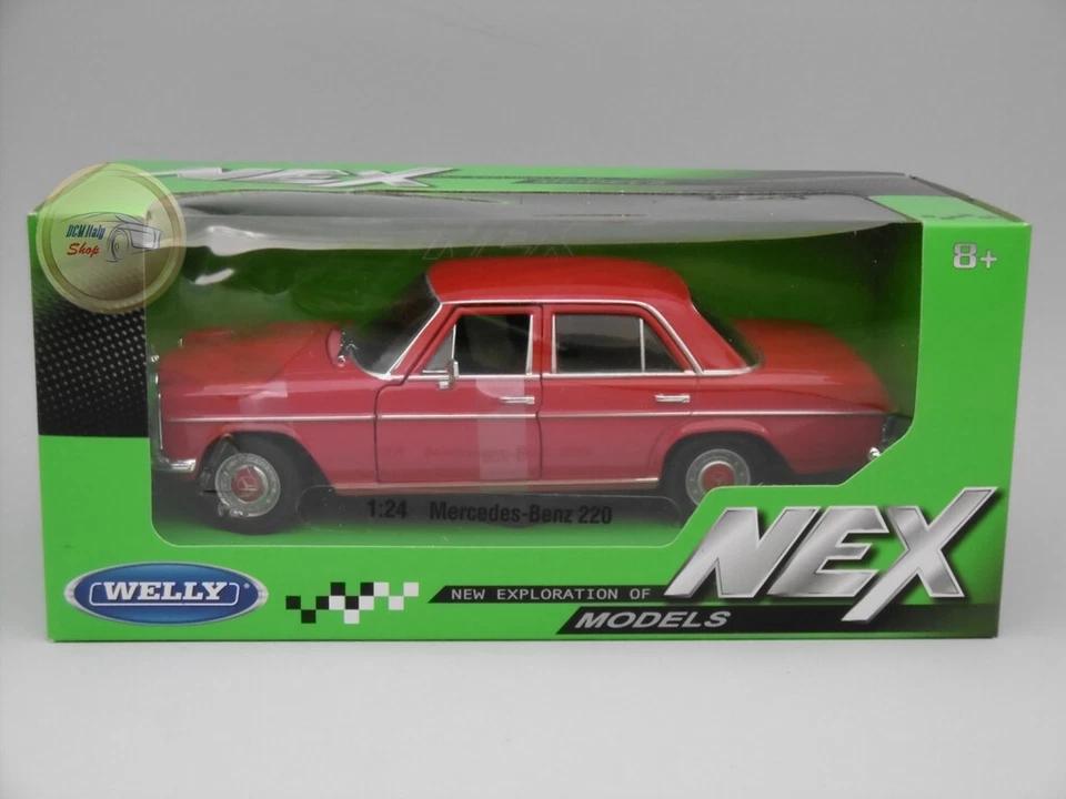 Mercedes-Benz 220 - Welly 1:24 - WE24091RE - Immagine 1 di 1