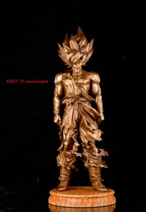 OGRM New Dragon Ball Z Super Saiyan God Goku Figure StatueBronze L Rank - Imagen 1 de 3
