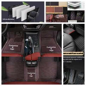 For Nissan Cube-Frontier-CTR-Juke-Kicks-Leaf Car Floor Mat All Weather Luxury - Imagen 1 de 23