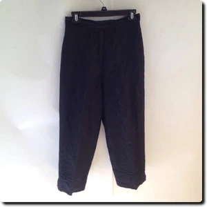 Larry Levine Anzughose Leinenmischung schwarz 10 - Bild 1 von 4