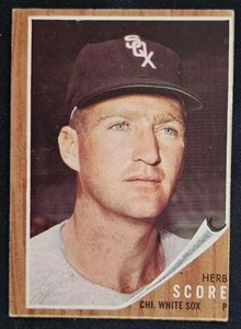 1962 Topps #116 Herb Score Chicago White Sox - Très bon état - Photo 1/2