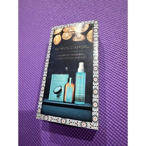 Moroccanoil Luminous Wonders Set tratamiento capilar, dejar en acondicionador, mascarilla NUEVO - Imagen 1 de 3