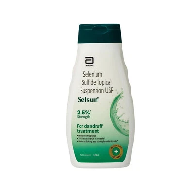 SELSUN BLAU Selsun Suspension Anti Schuppen Shampoo, 120ML