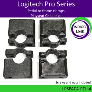 Playseat Challenge Logitech Pro Series morsetti da pedale a telaio. - Foto 1 di 3