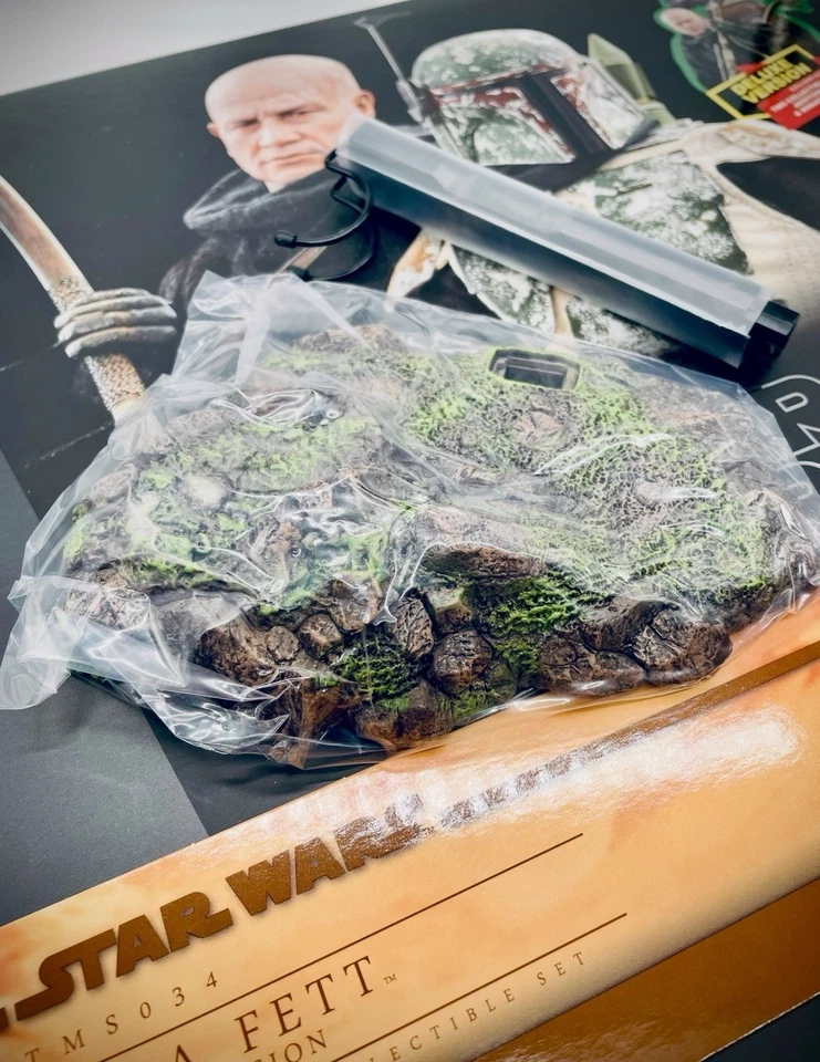 1/6 Scale Hot Toys Star Wars Boba Fett TMS034 Set Scenic Display Stand NEW LOOSE - Image 1 of 4