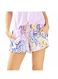 Pantalones cortos para mujer Lilly Pulitzer Baybreeze “Snappy”; 100 % lino; talla XS - Imagen 1 de 6