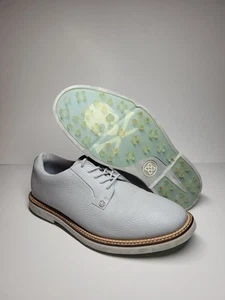 G/Fore Gallivanter Golf Shoes Men's 10 Camo Sole Pebble Leather Spikeless Preppy - Picture 1 of 11