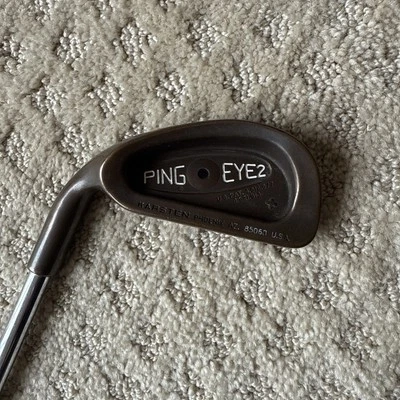Left Handed Ping Eye 2 + BeCu 2 Iron /Regular Steel Flex  Golf Pride Grip Copper - Image 1 of 4