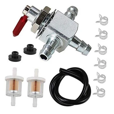 Отрезные топливные клапаны для Scag 2-полосные 1/4-дюймовые заусеницы стальной топливный масляный газовый кран в  - Изображение 1 из 4