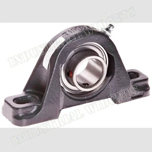 TIMKEN Fafnir SAS1 1/4 Unità cuscinetto a sfera blocco cuscino, base a 2 bulloni, foro 1-1/4" - Foto 1 di 4