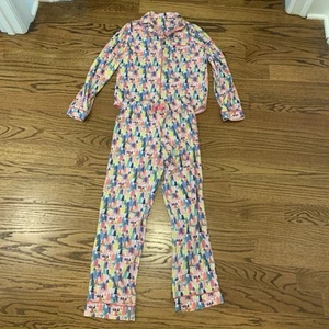 America Girl Pajama Set For Girls Winter Theme Kids Size X-Large 14 - Picture 1 of 9