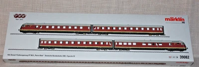Märklin H0 39082 DB VT08.5 TEE "Paris-Ruhr" 4-teilig MfX DCC Sound OVP TOP 132 - Bild 1 von 4