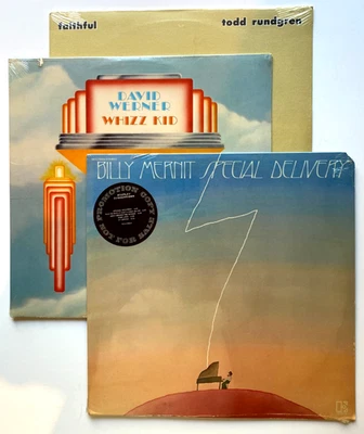 3 Sealed Vinyl 70S LOT TODD RUNDGREN Faithful DAVID WERNER Whizz BILLY MERNIT - Image 1 of 4