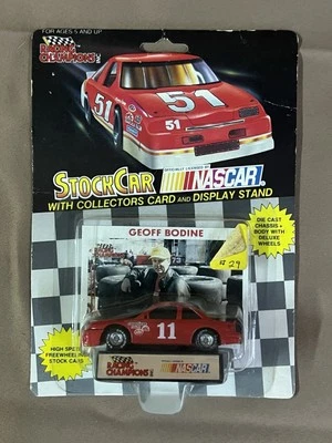 NIP 1990 Racing Champions 1:64 Scale NASCAR Diecast Stock Car #11 Geoff Bodine - Image 1 of 2