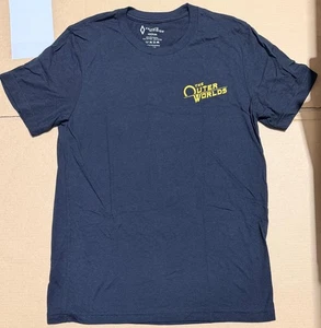The Outer Worlds - Black - T Shirt M/L/XL/XXL New Sealed , Obsidian - Picture 1 of 2