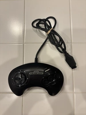 Sega Genesis 3 Button Controller Gamepad Model 1650 Tested Working - Image 1 of 4
