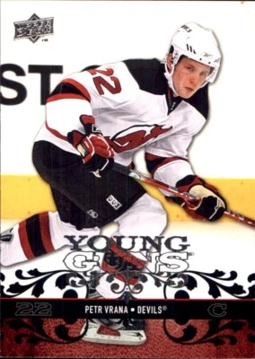 2008-09 Upper Deck #476 Petr Vrana SP YOUNG GUNS RC NEW JERSEY DEVILS - Image 1 of 2