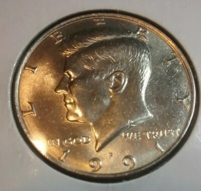 1991 Kennedy P&D Half Dollars - BU - Uncirculated - Image 1 of 3