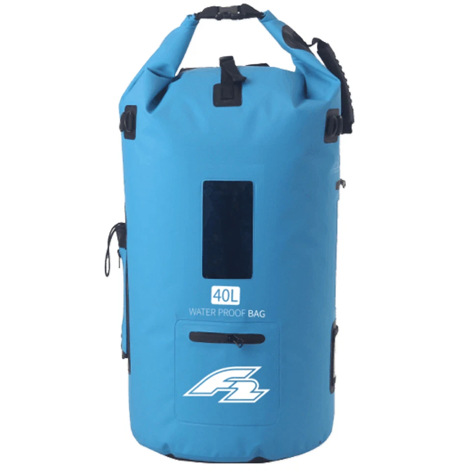 F2 AQUA DRY BAG  40 LITER 28 x 75 CM -> WATERPROOF WASSERFESTER SACK RUCKSACK - Bild 1 von 1