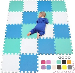 Soft EVA Foam Jigsaw Puzzle Piece Play Mat Board for Baby Toddler Portable 18pcs - Picture 1 of 4