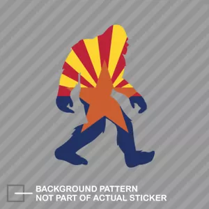 Arizona Bigfoot Sticker Decal Vinyl AZ big foot sasquatch yeti - Picture 1 of 1