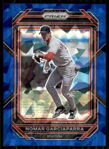 2023 Panini Prizm Blue Cracked Ice #201 Nomar Garciaparra Boston Red Sox - Picture 1 of 2