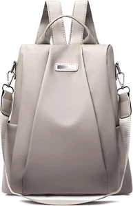 Mochila para mujer, bolso de hombro ligero, impermeabile, de nailon, antirrobo - Foto 1 di 12