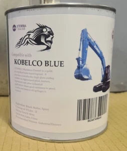 STEMMA® TRACTOR Y MAQUINARIA ESMALTADO METAL BRILLANTE PARA AZUL KOBELCO 1000ML - Imagen 1 de 4