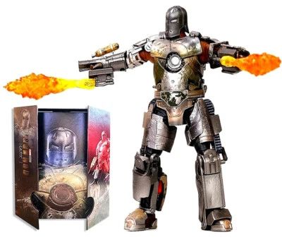 Marvel Avengers Iron Man 1 Mark 1 MK1 Ironman Toy Action Figure Collection Model - Image 1 of 4