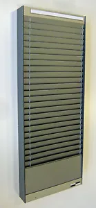 Silver/Grey Workshop Job Card Wall Rack For A4 Landscape Job Cards - 25 pockets - Picture 1 of 3