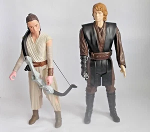 Rey 11" + Anakin Skywalker 12" Bundle Star Wars Figures Hasbro - Picture 1 of 6