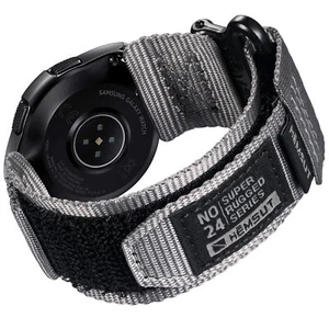 Compatible With Samsung Galaxy Watch Band Rugged Nylon Strap With Woven Loop - Picture 1 of 40