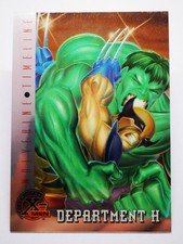 Fleer ultra 1995 DC Comics B7 carte card marvel x-men holo #83 Department H