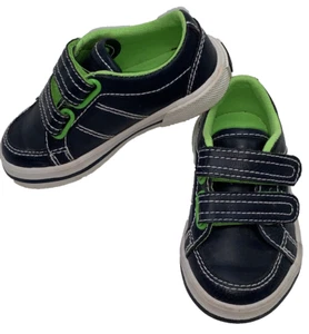 Elements by Nina Blue Preppy Casual Boat style Shoes Size Toddler Boys Size 6 - Picture 1 of 9