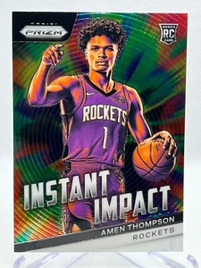 AMEN THOMPSON RC 2023-24 Panini Prizm Basketball #18 Instant Impact - Picture 1 of 2