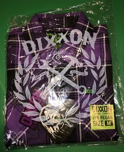 Dixxon flannel The Regan youth Medium NIB - Picture 1 of 1