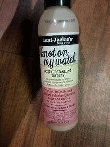 Aunt Jackie's Curls & Coils “Knot On My Watch” Instant Detangling Therapy 6 oz - Picture 1 of 8
