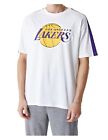 New Era Nba Colour Block Os Los Angeles Lakers Koszulka z krótkim rękawem L