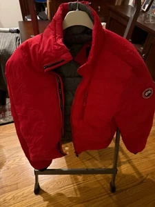 CANADA GOOSE Men's Down Puffer Jacket Size XS Extra Small Red EUC - Picture 1 of 11