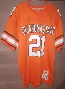 Vintage Barry Sanders Oklahoma State Gridiron Greats Jersey Sz XXL/52 1986-1988 - Picture 1 of 4