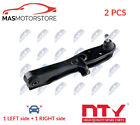 LH RH TRACK CONTROL ARM PAIR FRONT LOWER NTY ZWD-MS-136 2PCS V NEW