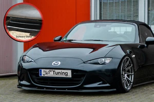 Frontspoiler Splitter Phase 2 aus ABS für Mazda MX-5 ND RF mit ABE Schwarz glanz - Bild 1 von 3