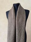 spring  scarf  men with silk brown 35x160