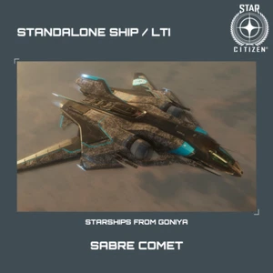 STAR CITIZEN - AEGIS SABRE COMET - LTI - CCU'd - (Lifetime Insurance) - Picture 1 of 1